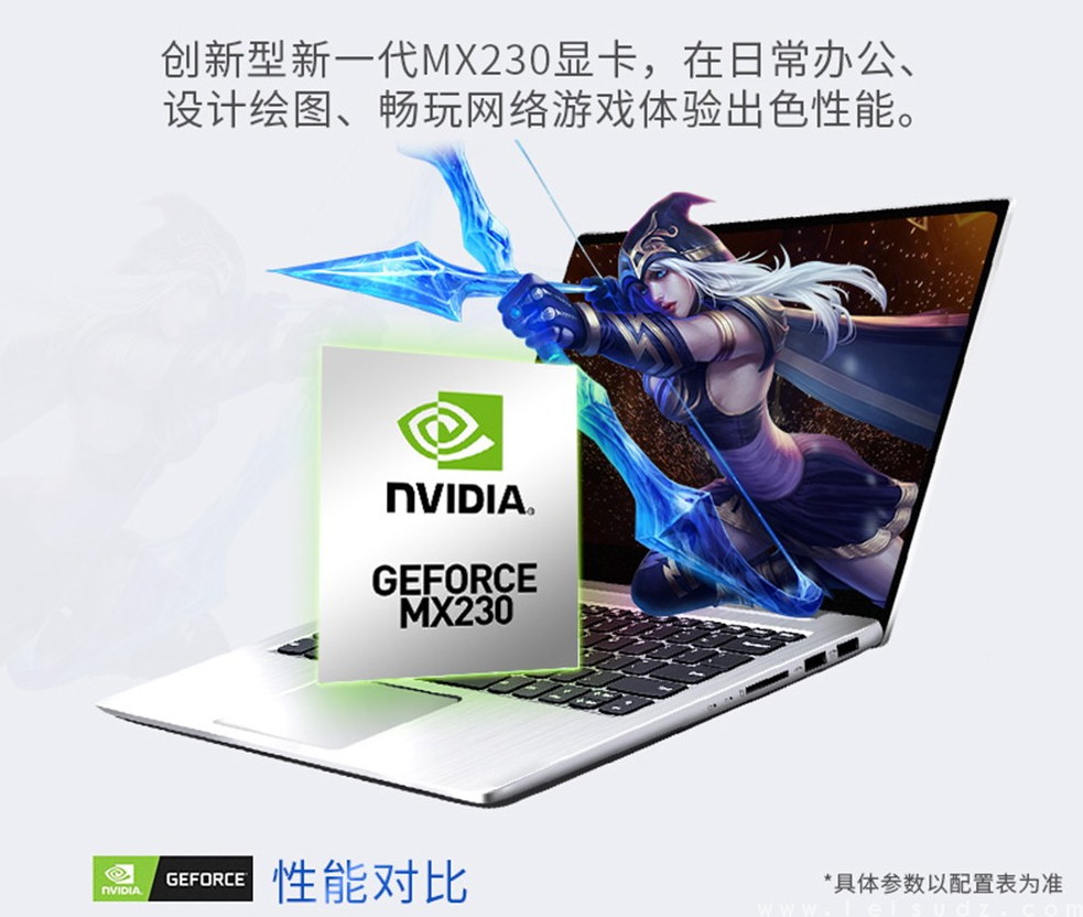 华硕（ASUS）VivoBook14 八代酷睿笔记本电脑V4000/V5000轻薄学生 V4000F银色/灰色i5-8265U(图5)