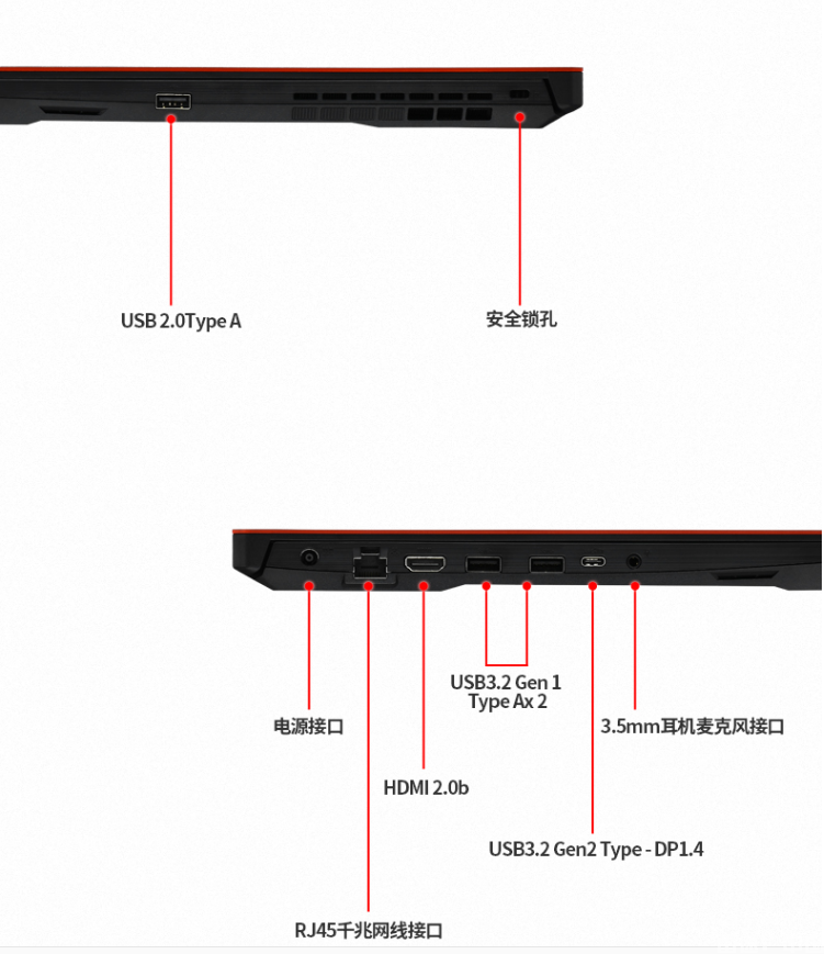 Asus/华硕 飞行堡垒8 FX506十代i7吃鸡游戏15.6寸笔记本电脑144Hz(图10)